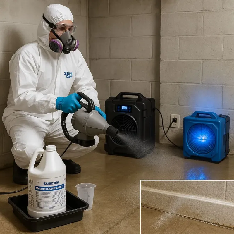 Sanitization and Odor Removal process in Plymouth, WI