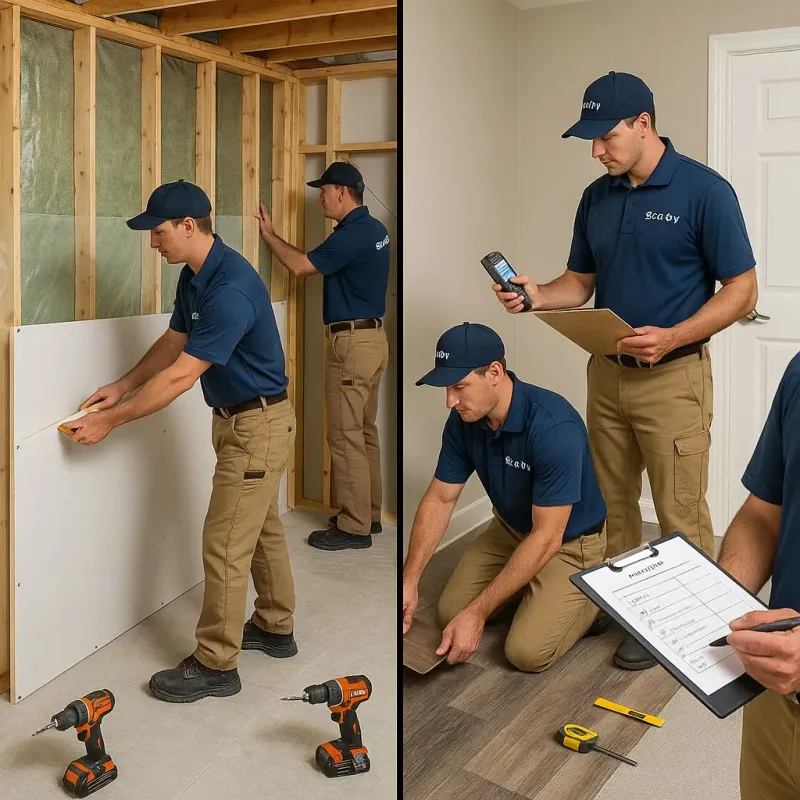 Repairs and Reconstruction process in Plymouth, WI
